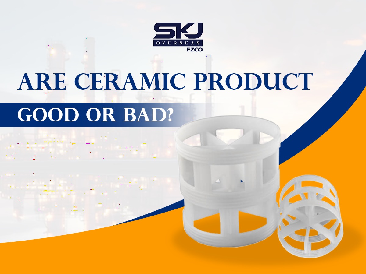 Ceramic products showcasing durability, heat resistance, and chemical stability, highlighting why ceramics are considered good for industrial and construction applications