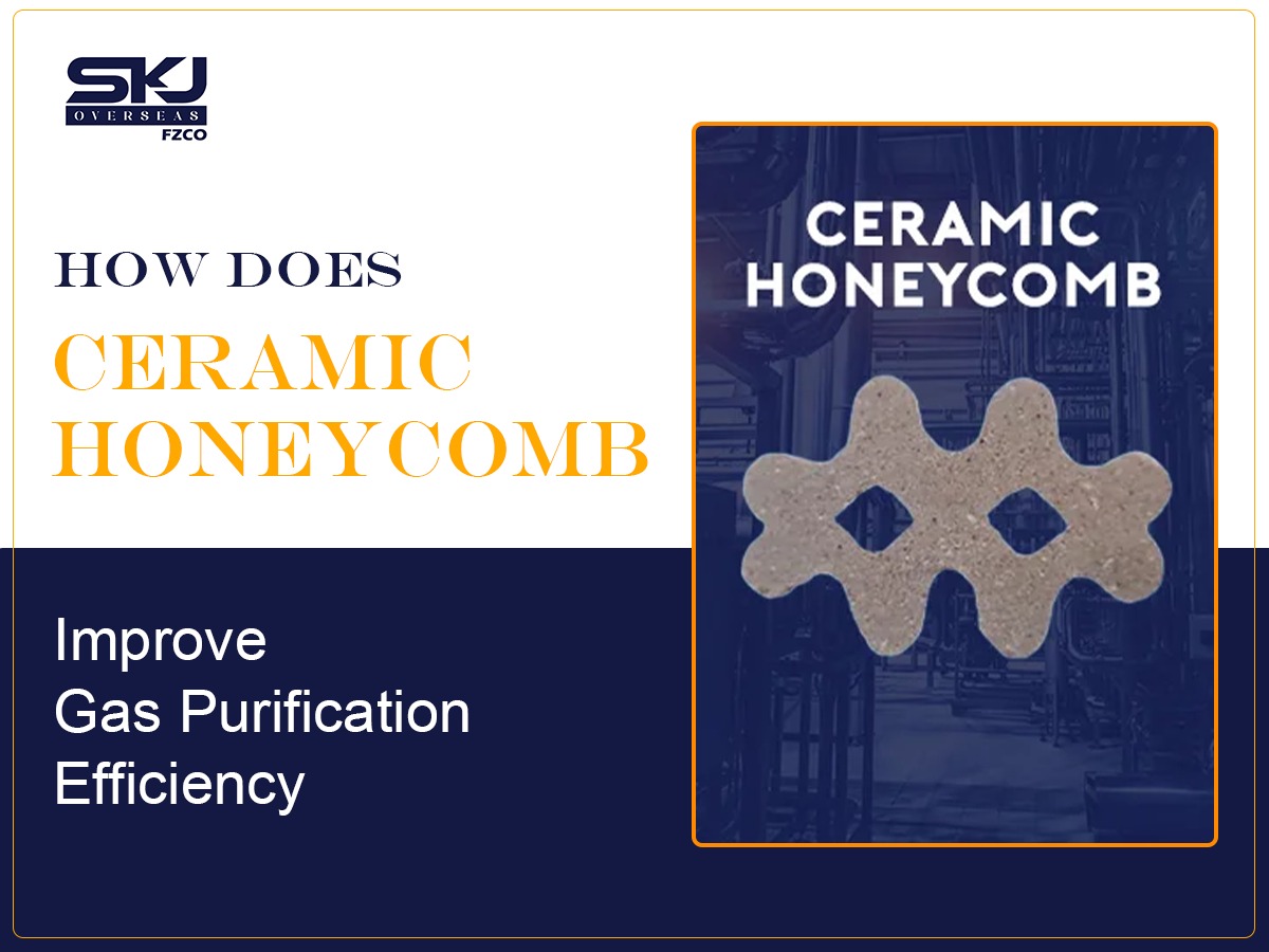 Ceramic honeycomb by trusted manufacturer, supplier, and exporters for improving gas purification efficiency