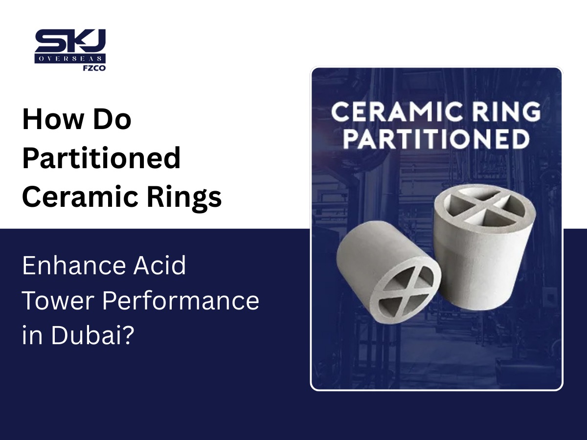 Ceramic ring partitioned packing by trusted manufacturer, supplier, and exporters to enhance acid tower performance in Dubai