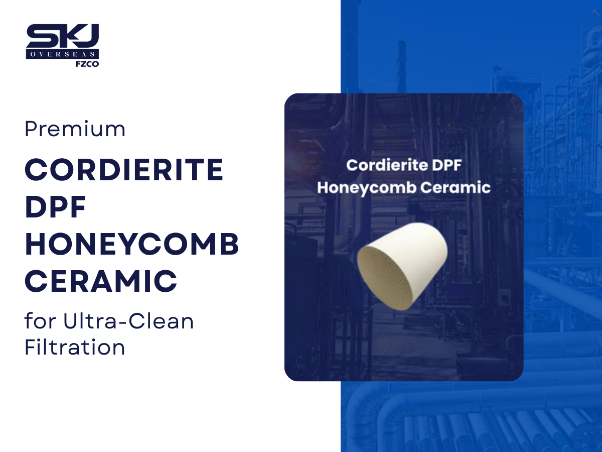 Premium cordierite DPF honeycomb ceramic used for ultra-clean diesel particulate filtration