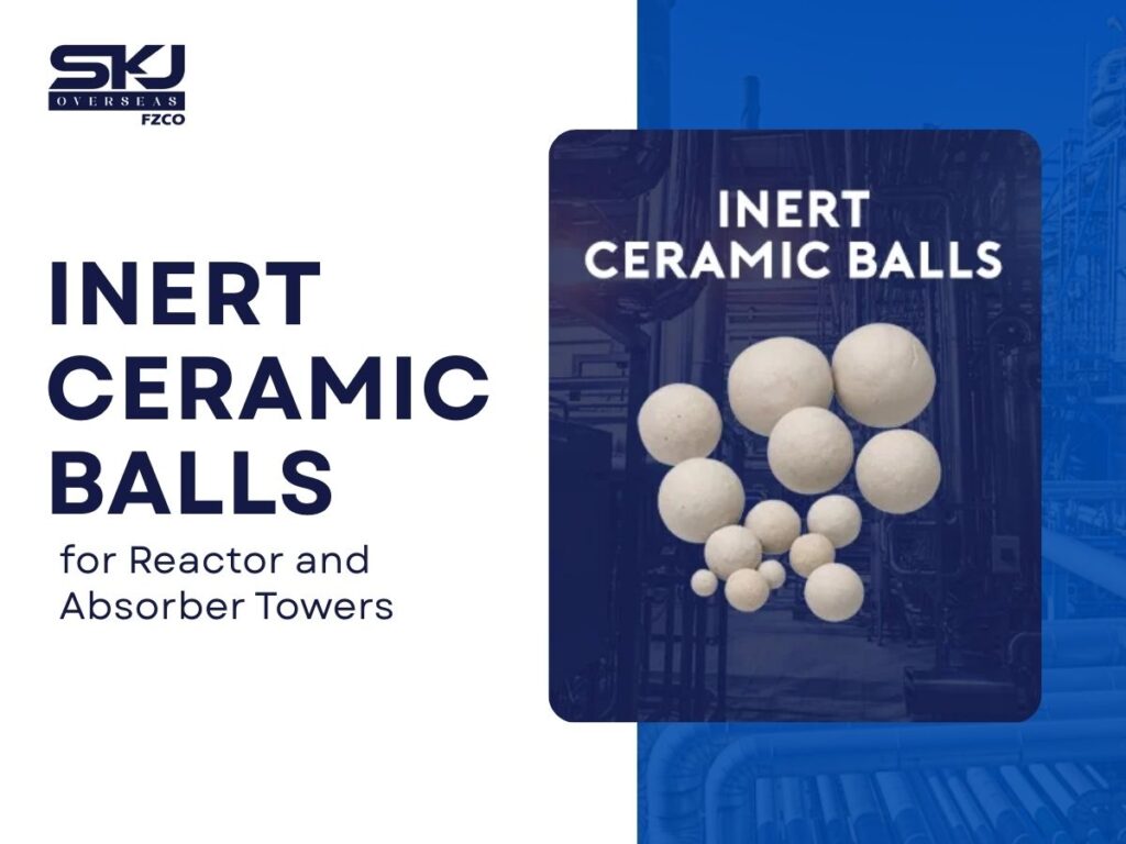 Inert Ceramic Balls for Reactor and Absorber Towers