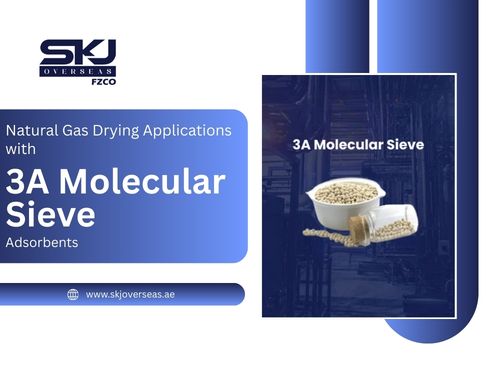 Natural Gas Drying Applications with 3A Molecular Sieve Adsorbents
