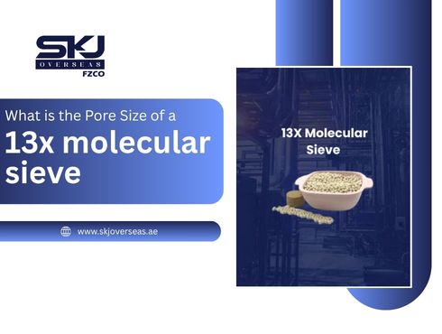 What is the Pore Size of a 13x molecular sieve?