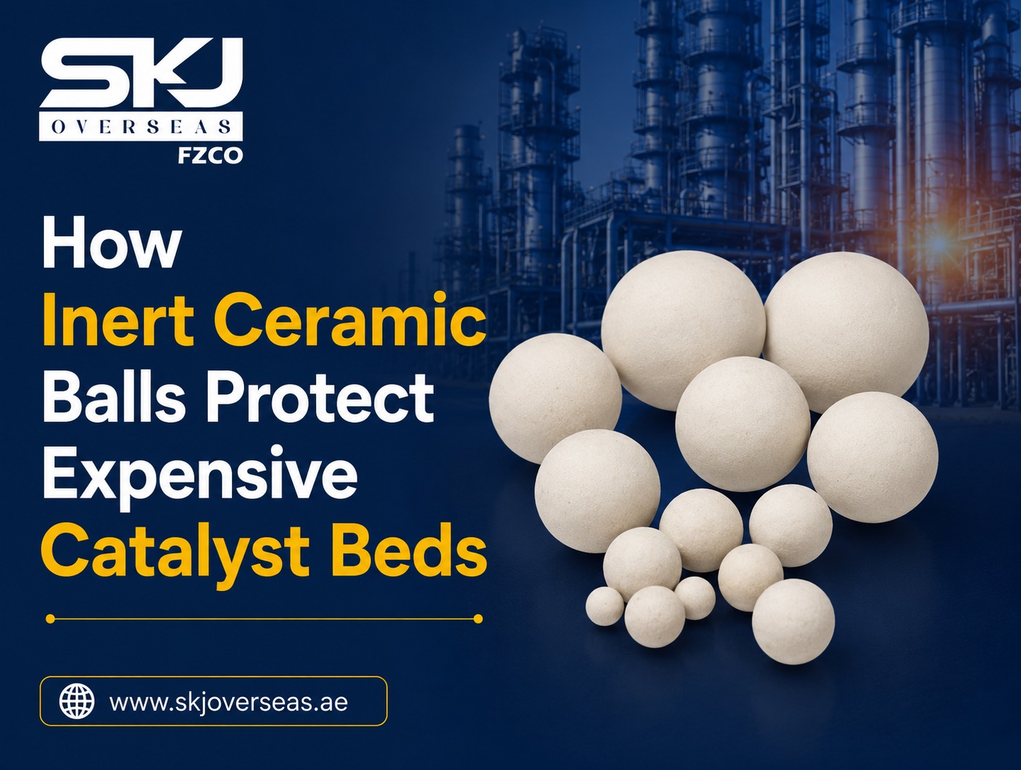 How Inert Ceramic Balls Protect Expensive Catalyst Beds