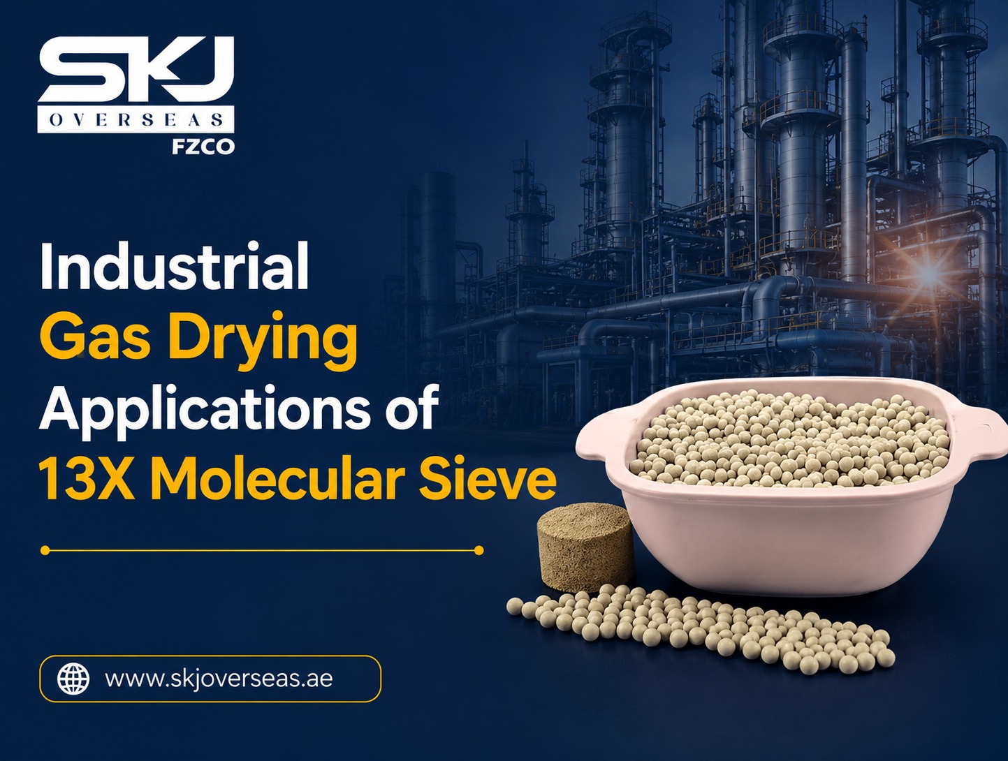 Industrial Gas Drying Applications of 13X Molecular Sieve
