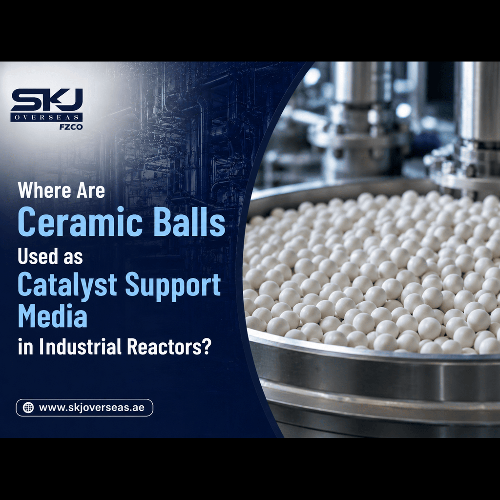 Where Are Ceramic Balls Used as Catalyst Support Media in Industrial Reactors?