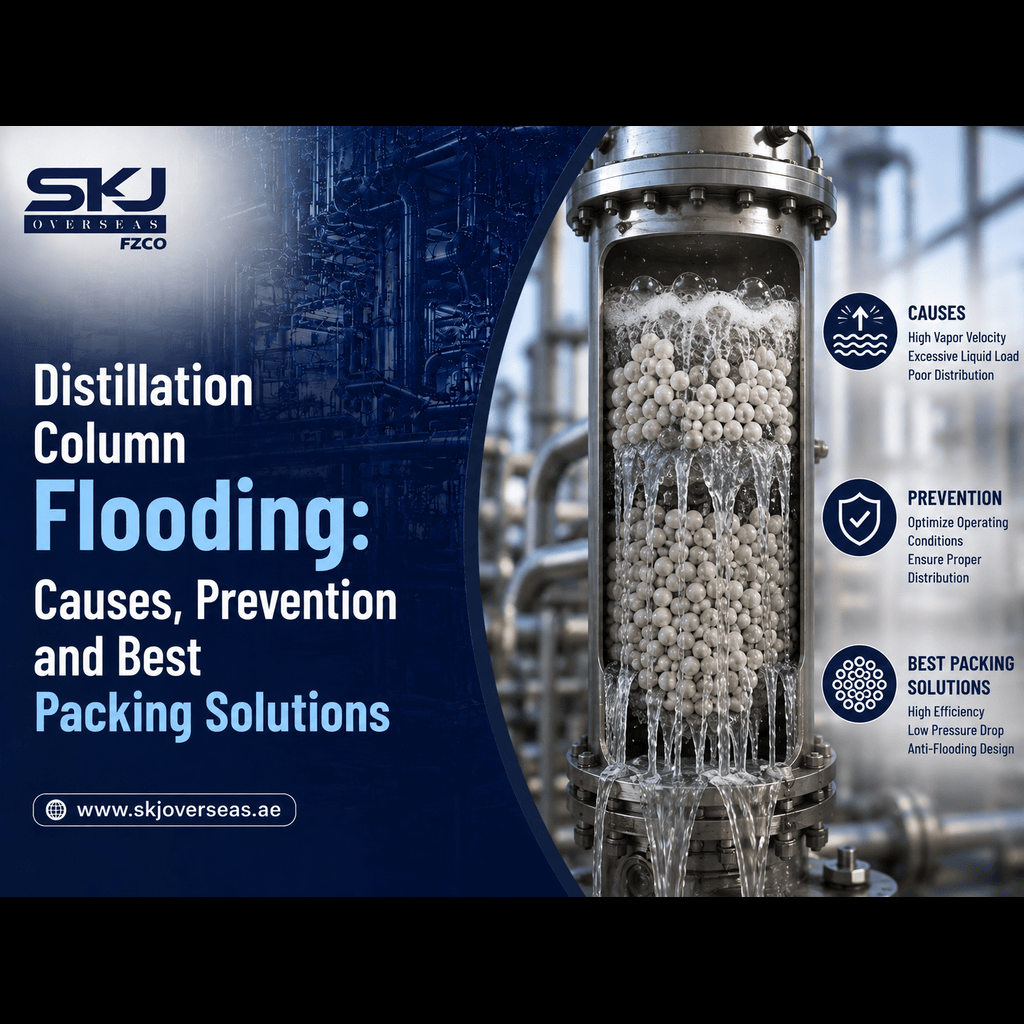 Distillation Column Flooding: Causes, Prevention and Best Packing Solutions