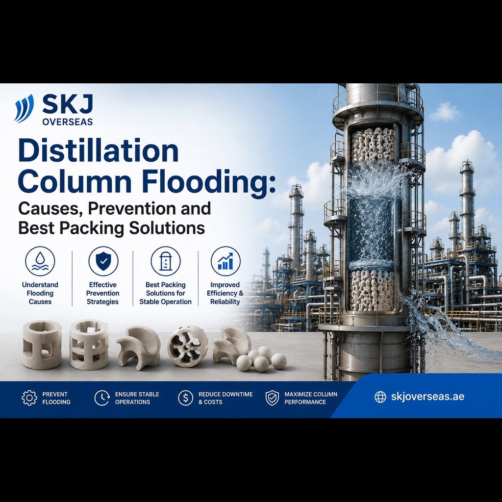 Distillation Column Flooding: Causes, Prevention and Best Packing Solutions