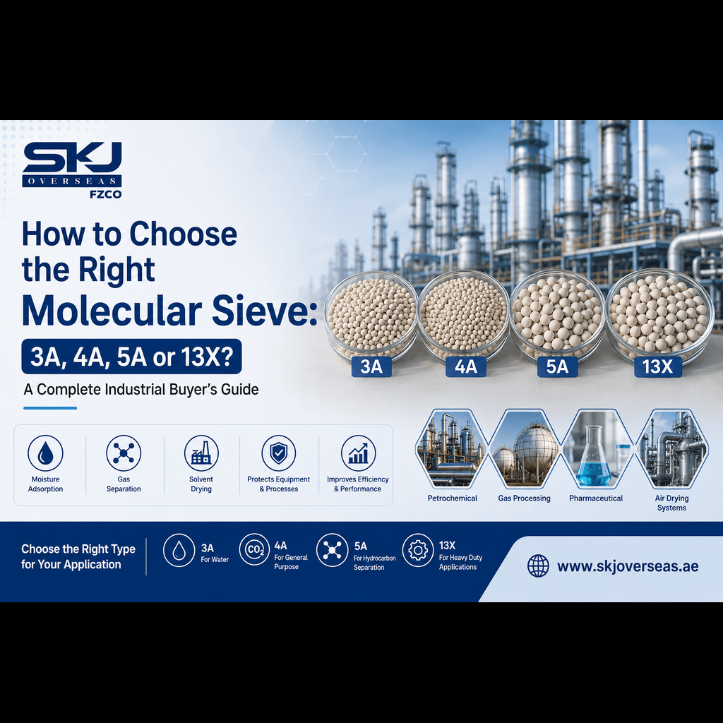 How to Choose the Right Molecular Sieve: 3A, 4A, 5A or 13X? A Complete Industrial Buyer’s Guide
