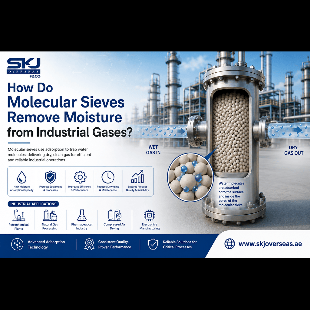 How Do Molecular Sieves Remove Moisture from Industrial Gases?