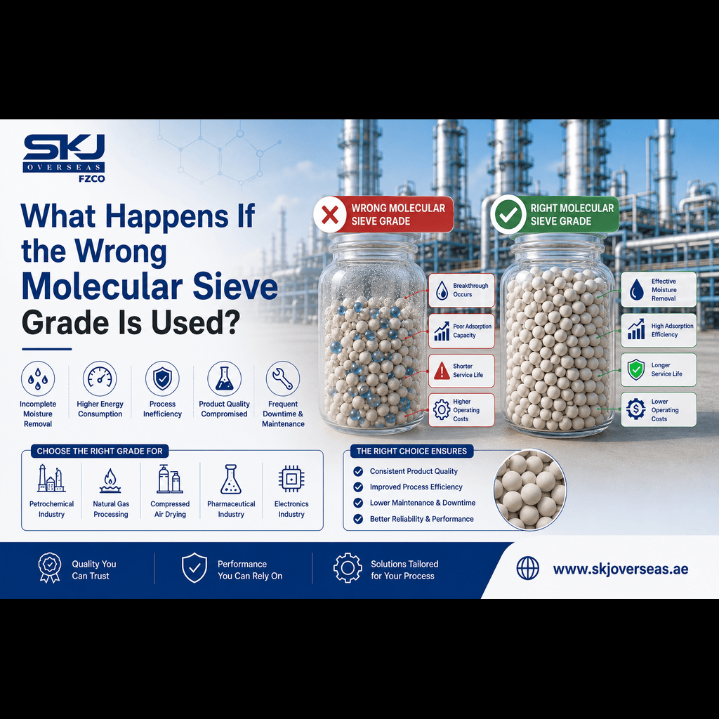 What Happens If the Wrong Molecular Sieve Grade Is Used?