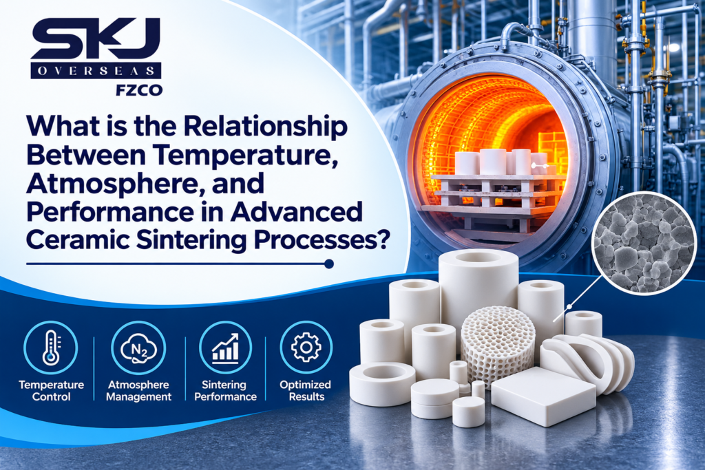 What is the Relationship Between Temperature, Atmosphere, and Performance in Advanced Ceramic Sintering Processes?
