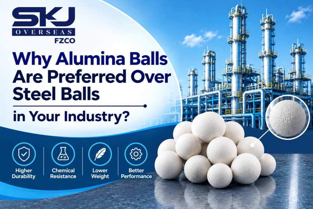Why Alumina Balls Are Preferred Over Steel Balls in Your Industry