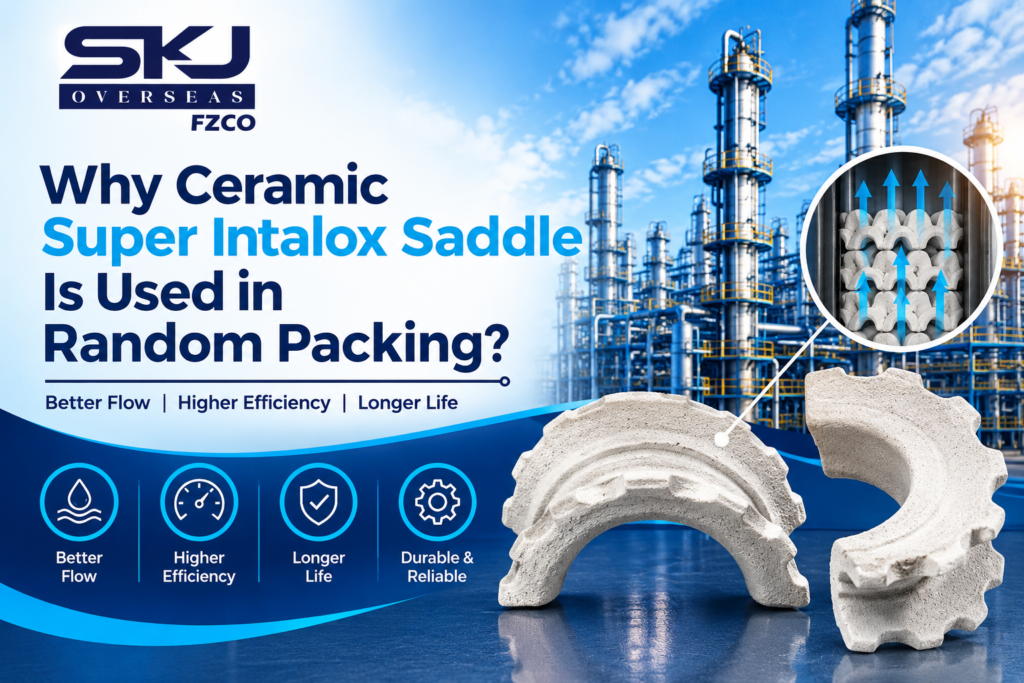 Why Ceramic Super Intalox Saddle is Used in Random Packing?
