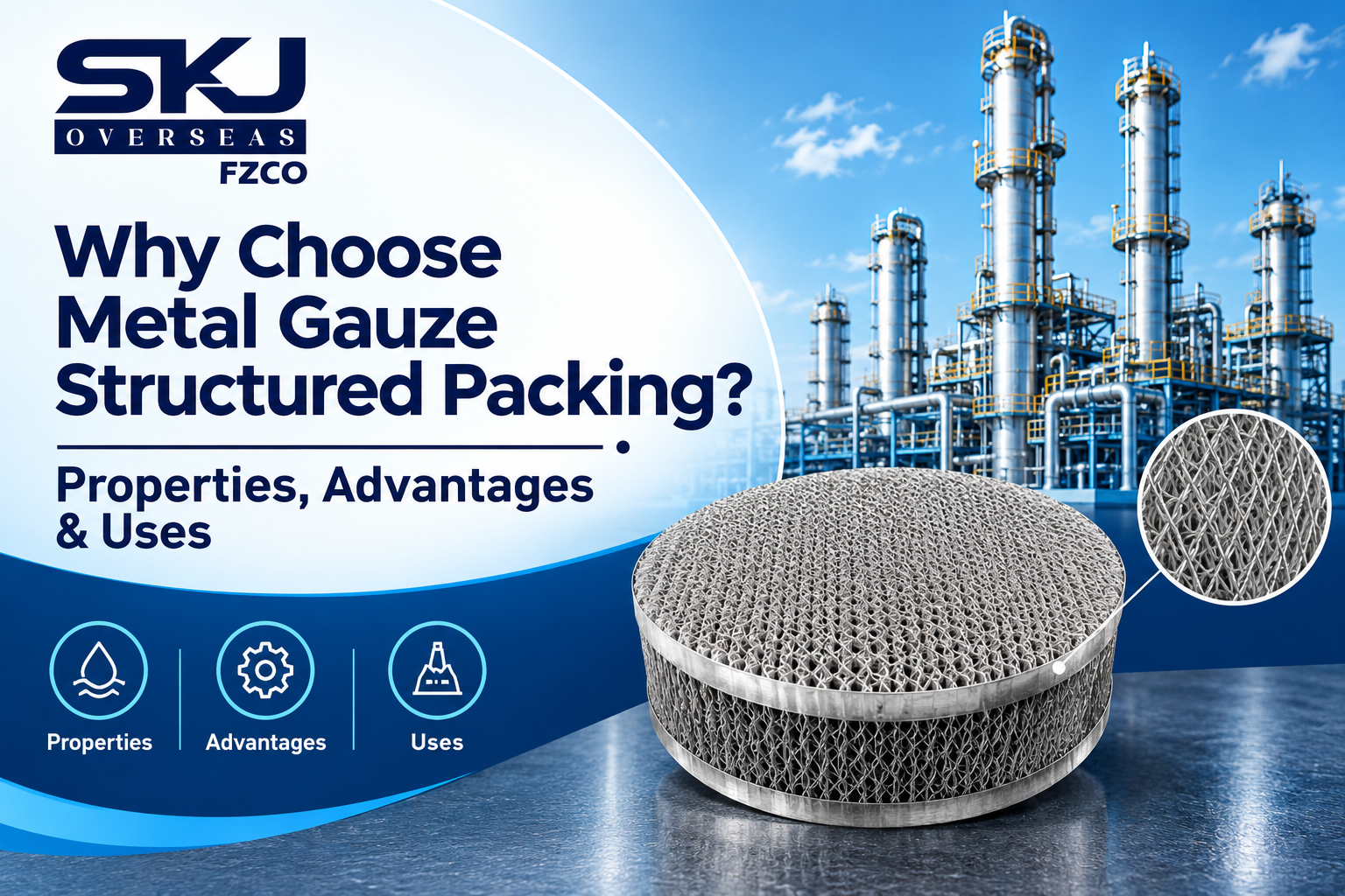 Choose Metal Gauze Structured Packing